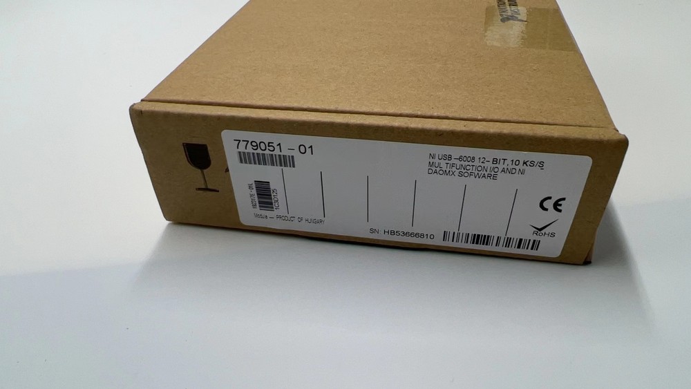 National Instruments USB-6008 Data Acquisition Card NI DAQ Multifunction US new