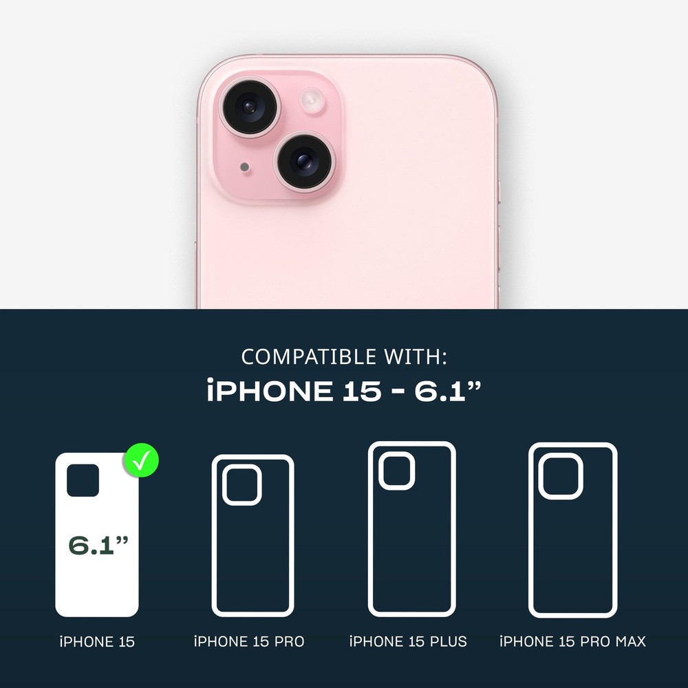 Tech21 EvoCrystal Case for iPhone 16e/15 - MagSafe Compatible - Impact Protect