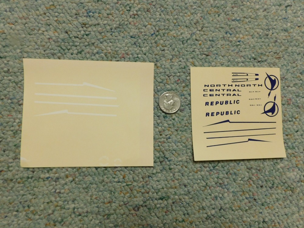 Eastern Express decals North Central Republic  E45