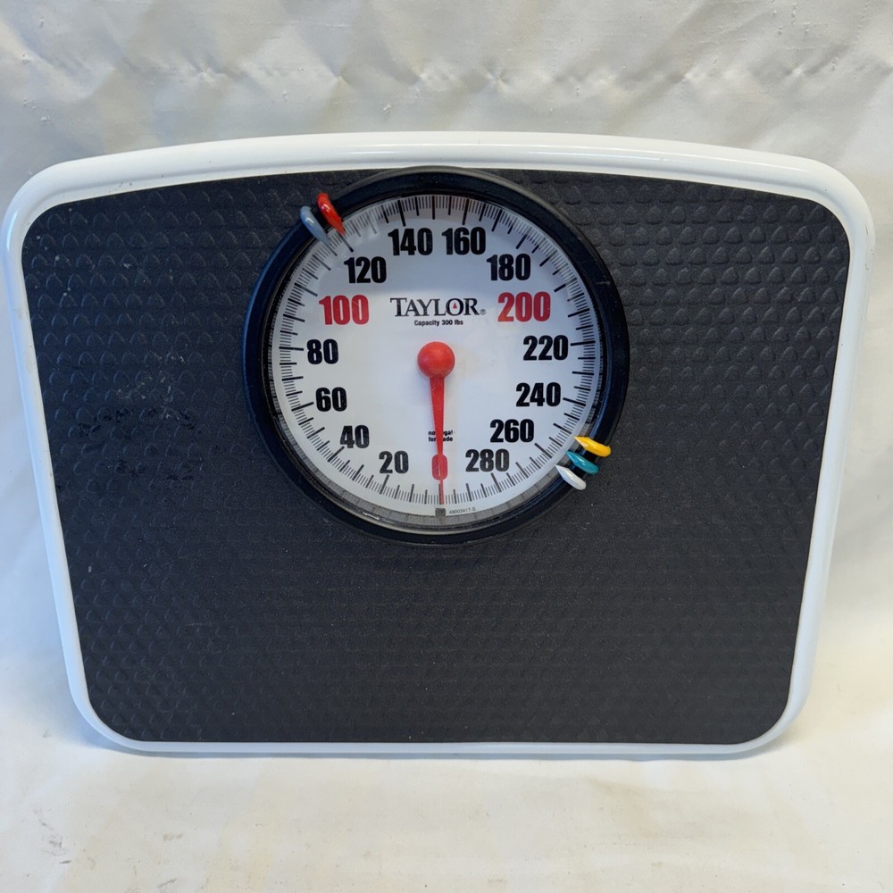 Taylor 300 lb Analog Bathroom Scale