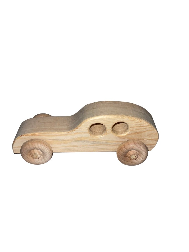 7” Wood Car Toy