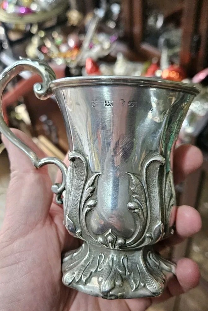 1876  DUBLIN IRELAND STERLING SILVER  CUP