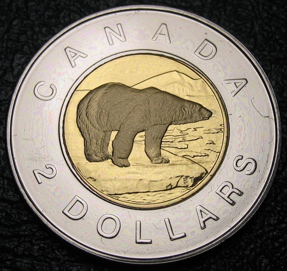 Canada 2001 $2 Polar Bear NBU (Proof-Like) Uncirculated