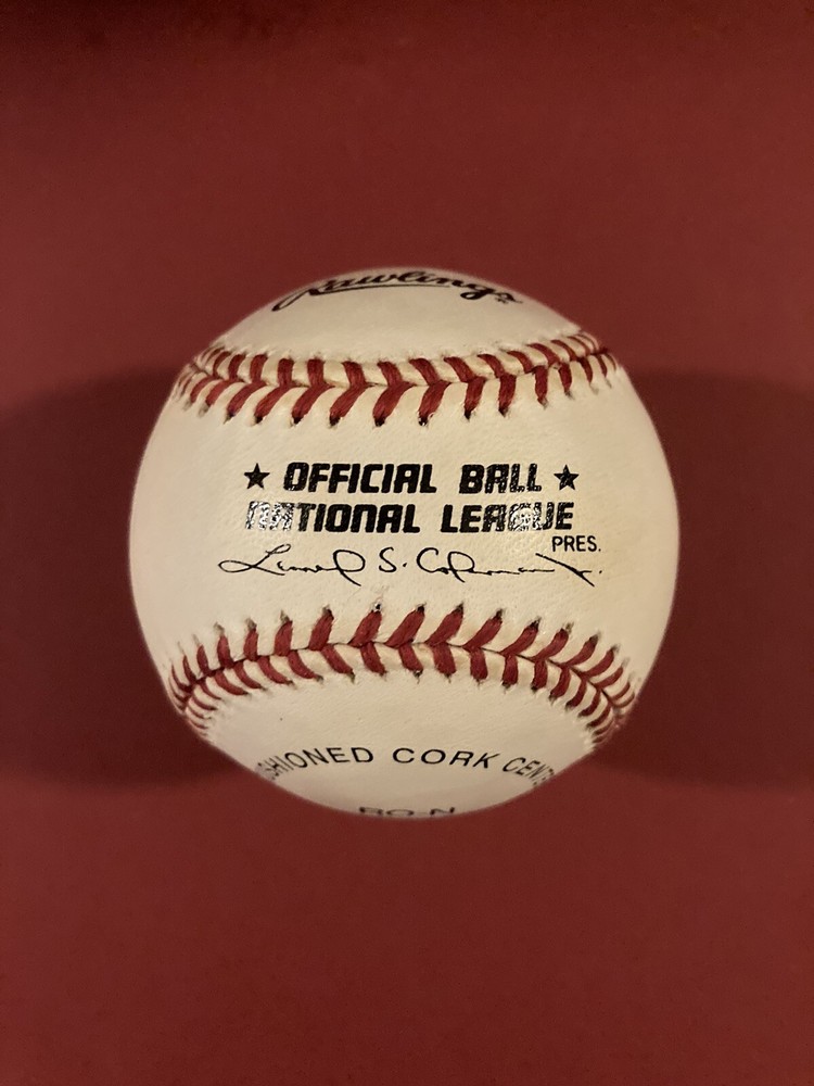 Tommy John LA Dodgers Autographed Baseball