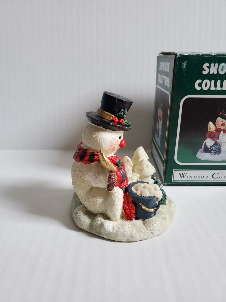 1994 Windsor Collection Snowman Figurines Set