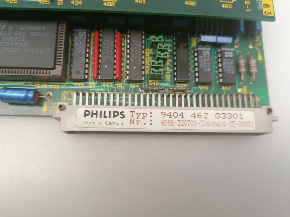 Philips Pmc1000 Cpu 9404 462 03301 Central Processing Unit Valve30 Ventilkarte