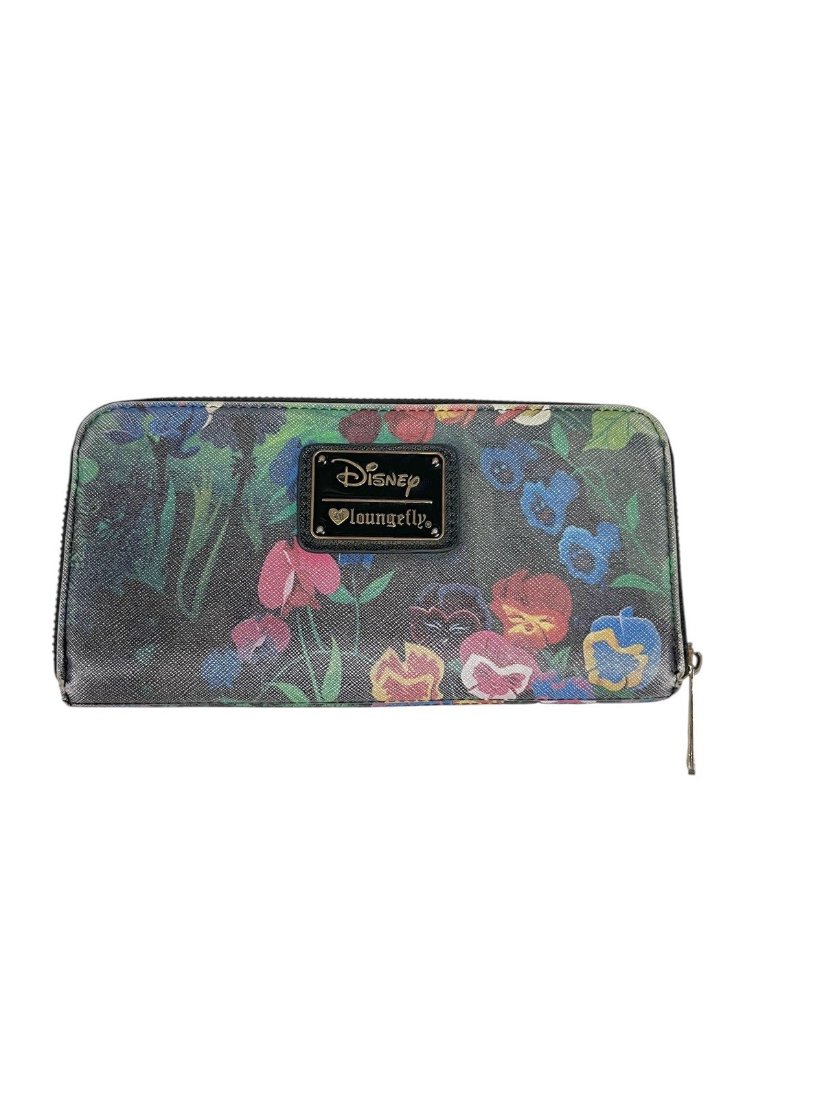 Loungefly Disney Alice in Wonderland Garden Zip Around Wallet Sold Out Retired