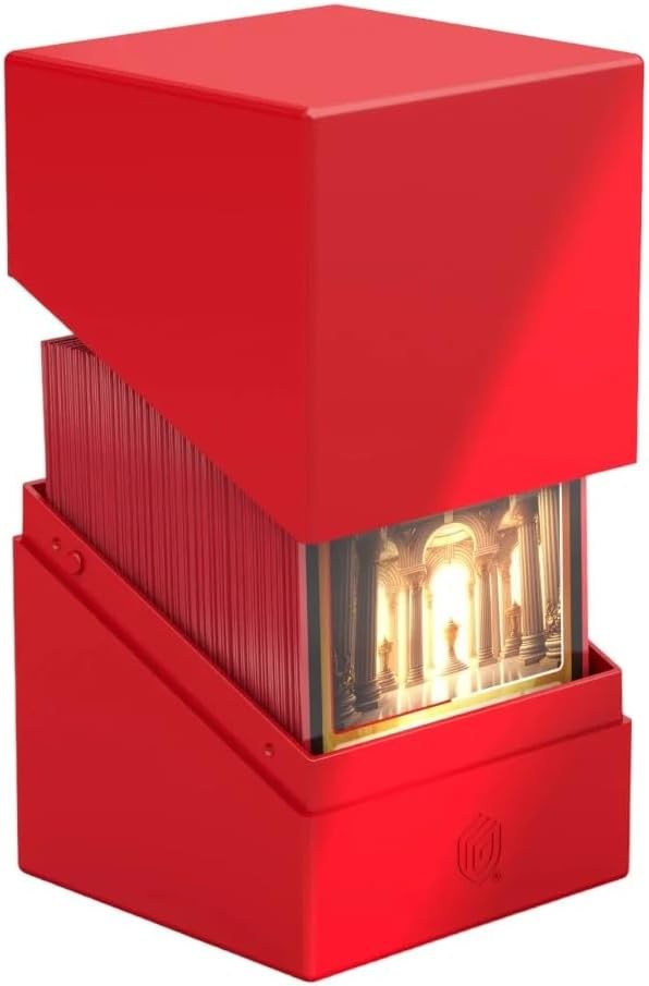 Ultimate Guard Boulder(TM) Deck Case 100+ Solid, Colour: Red