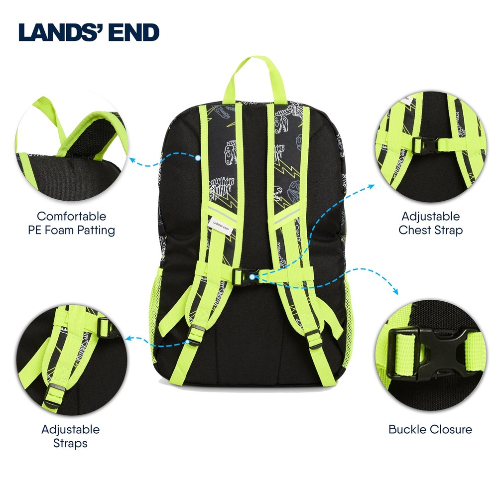 Unisex Kids Large ClassMate Lightweight Durable Elementary School Backpack Blk
