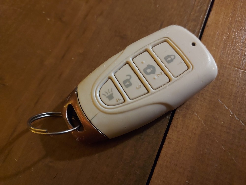 Skylink Security Alarm 4-Button Keychain Key Fob Remote Control (MK-MT)
