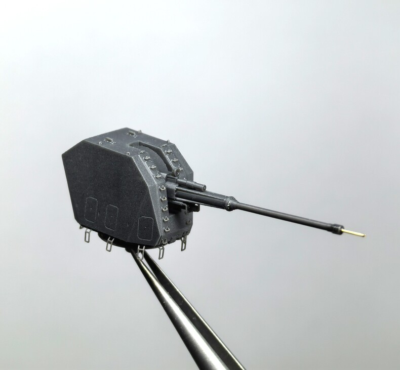 3D Printed 1/350 Type 052D Destroyer H/PJ-45 Single 130mm Naval Gun