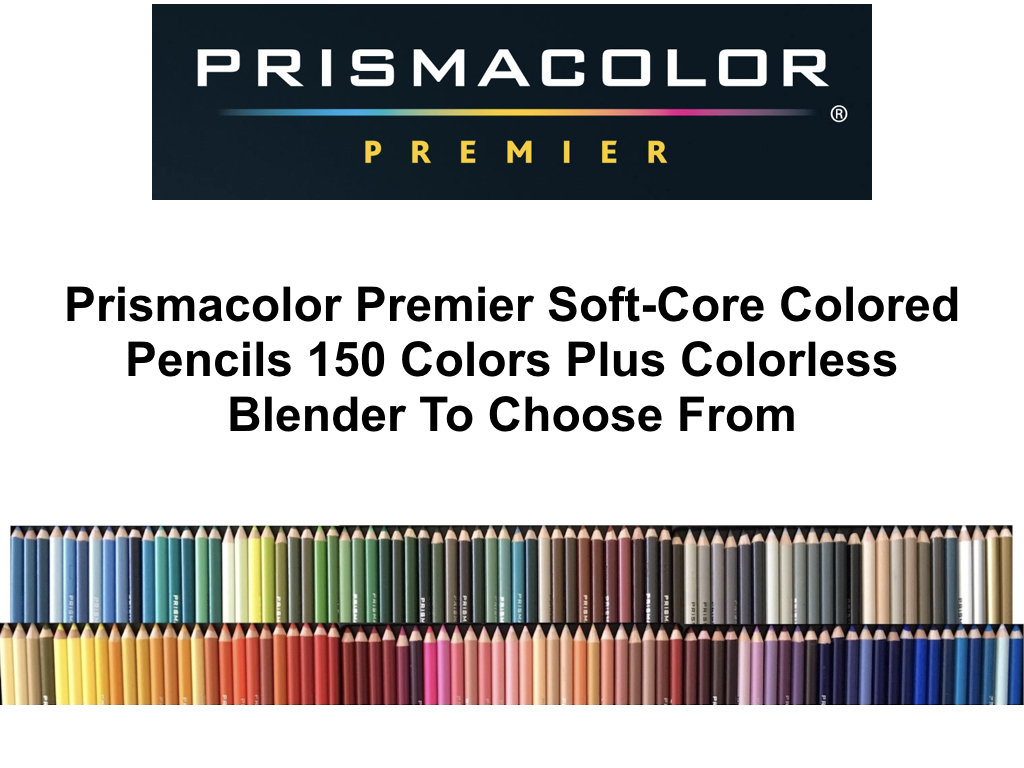 Prismacolor Premier Soft Core Single Colored Pencils Individual E thru O Colors
