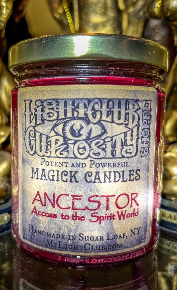 Ancestor Spell Candle for Communicating with the Other Side