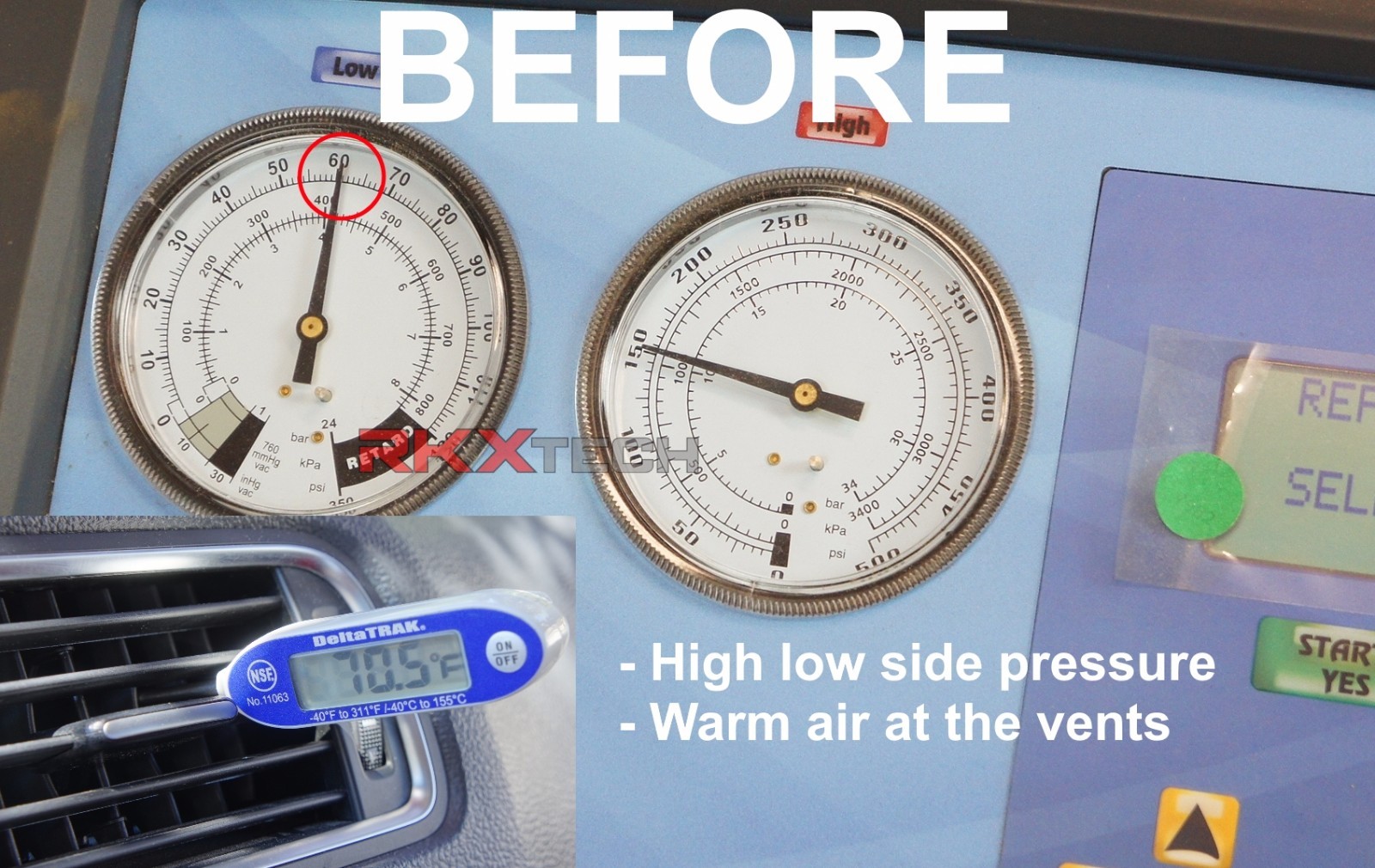 RKX AC Compressor Control Solenoid Valve For SANDEN MK5 MK6 PXE16 PXE14 VW PXE