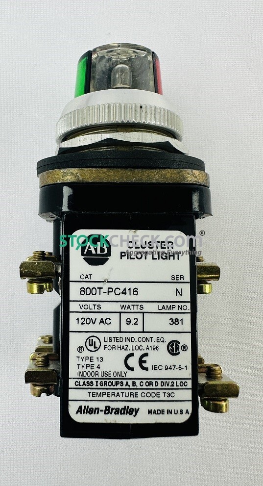 Allen-Bradley 800T-PC416 Pilot Light