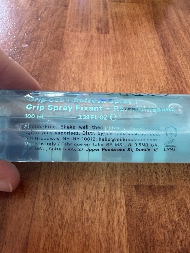 Hydro Grip Hydrating Setting Spray Full Size NEW