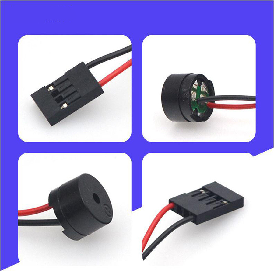 5x Speaker Cable Mini Plug For PC Computer Motherboard Onboard Case Buzzer Alarm
