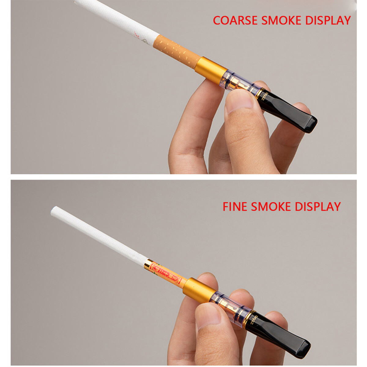 1pack Reusable Mouthpiece Tobacco Filter For Cigarette Holder Filtration