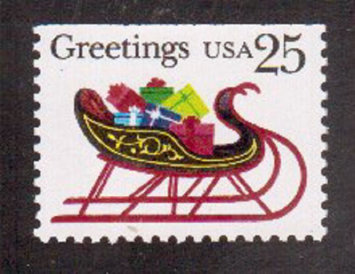 Scott # 2429...25 Cent...3 Stamps...Greetings