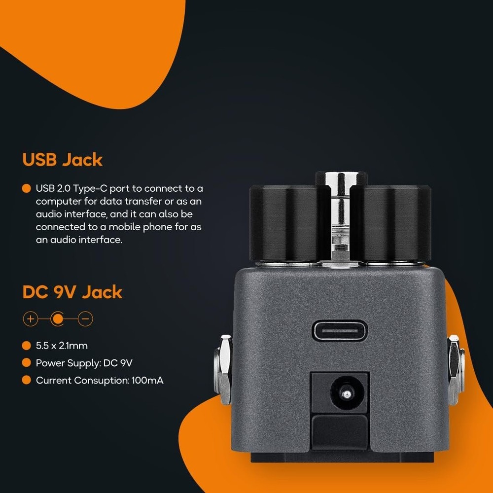 Valeton GP-5 Compact Multi-Effects Guitar Processor with SnapTone Technology