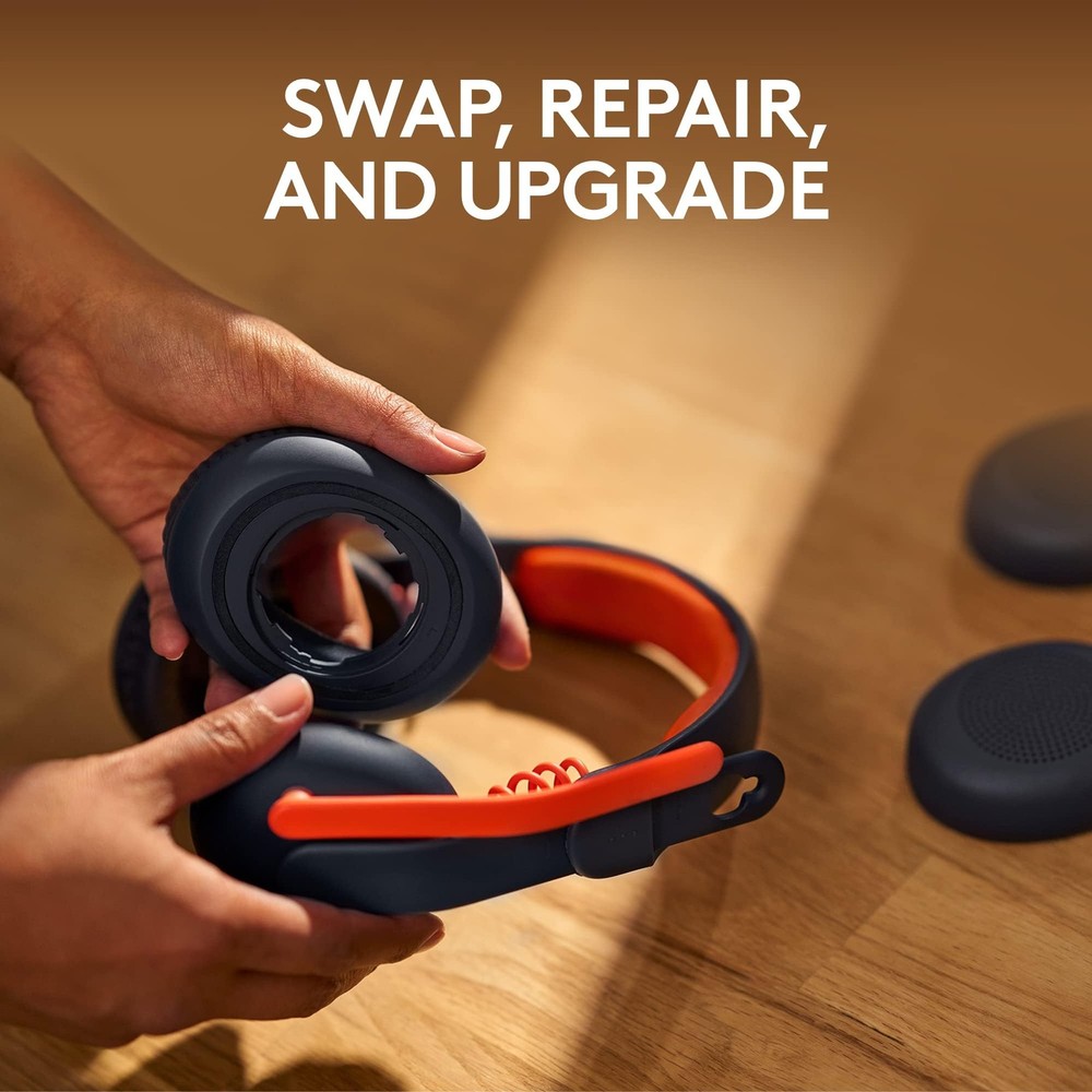 Logitech Zone Learn Wired Headsets for Learners, Comfortable and Adjustable fit