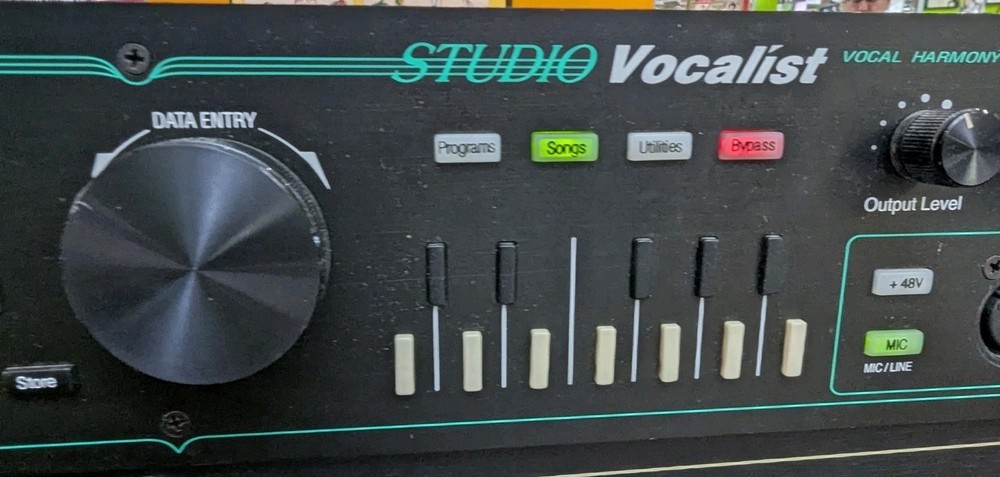 DigiTech Studio Vocalist Vocal Harmonizer Rack Mount Effect Processor W/Manual