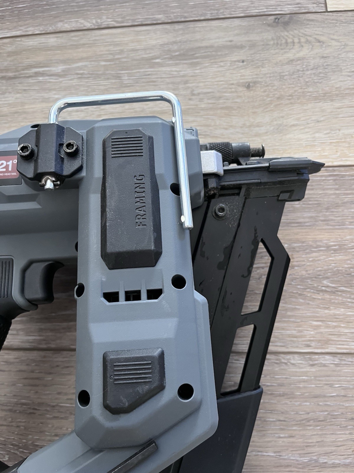 Flex 21 Degree Framing Nailer FX4351A 24V Cordless 21' Framing Nailer Tool Only