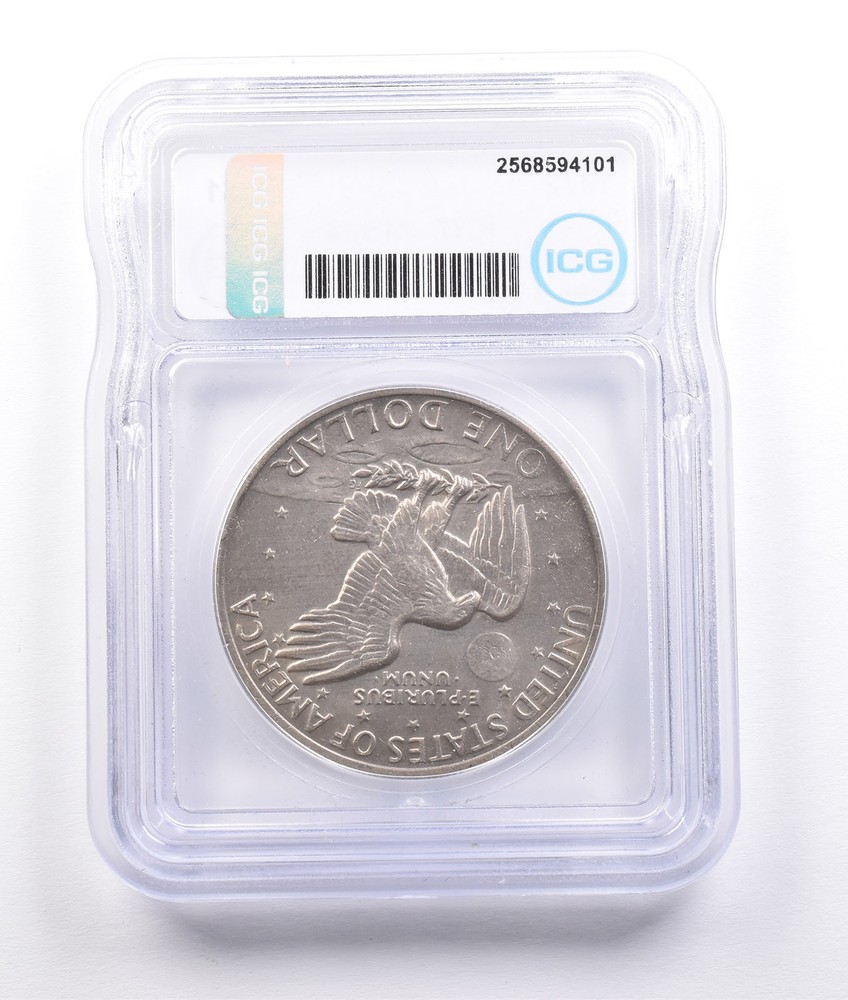1972 Eisenhower Dollar Type 2 Reverse MS64 ICG *6857