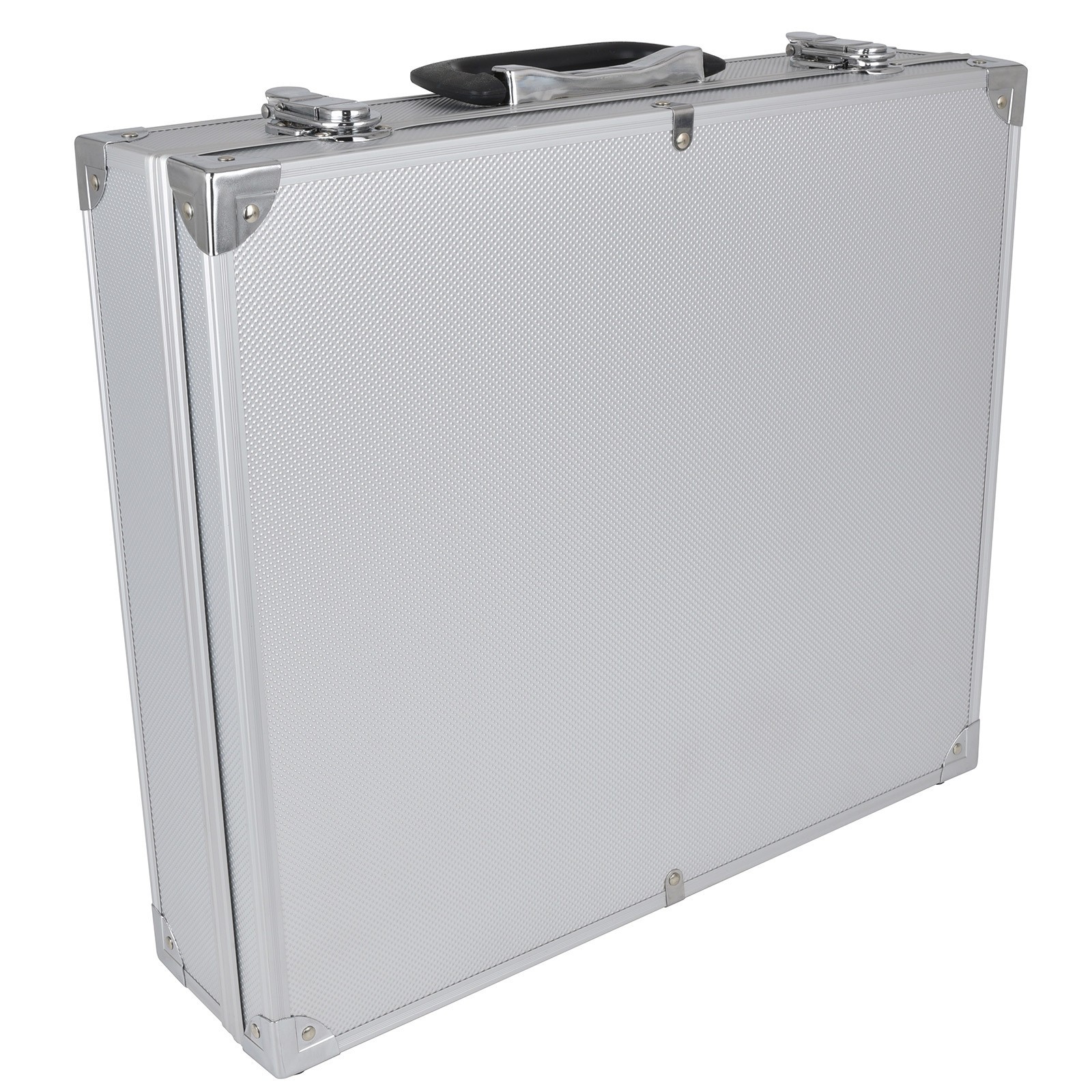 Storage & Display Aluminum Black Box Case Holds 100 PCGS NGC Coin Holders Slabs