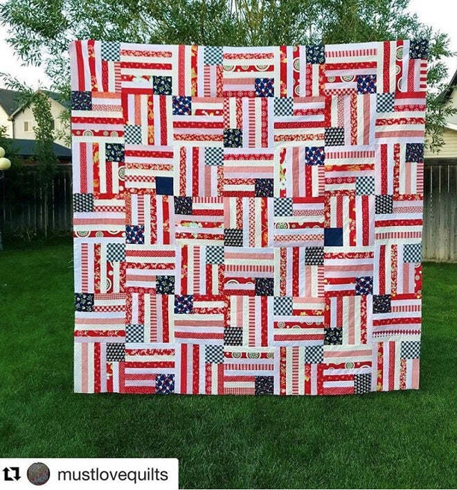 American Dream Quilt Pattern by Angela Pingel