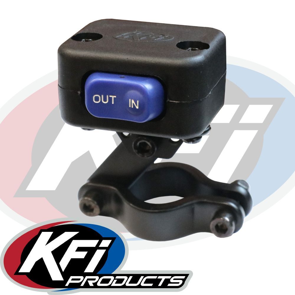 UNIVERSAL ATV WINCH HANDLEBAR MINI ROCKER SWITCH PLOW KFI WARN EAGLE