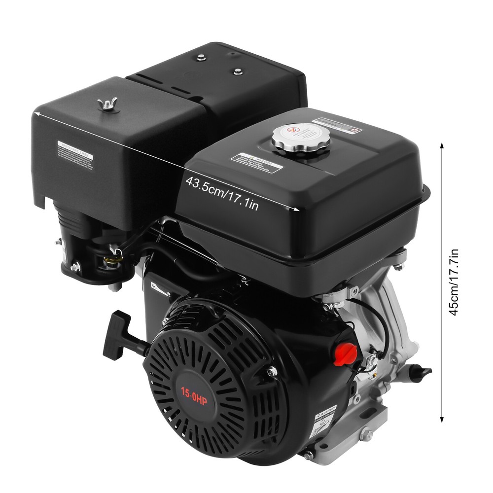15HP 4-Stroke Gasline Powered Engine Multi-Use OHV Single Cylinder Engine Motor