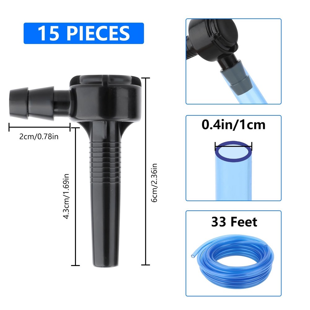 Maple Syrup Tapping Kit, Upgrade Maple Taps Set Include (15) Maple Syrup Taps, 1