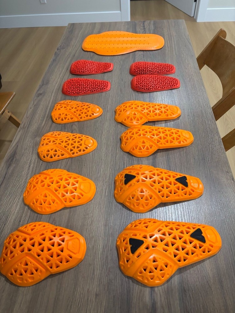 Motorcycle Protection Pads: D30 and John Doe