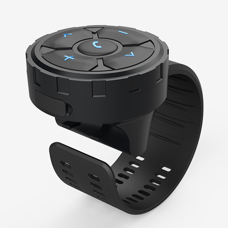 Bluetooth Remote Control Media Button Car Motorcycle Bike Steering Recharging