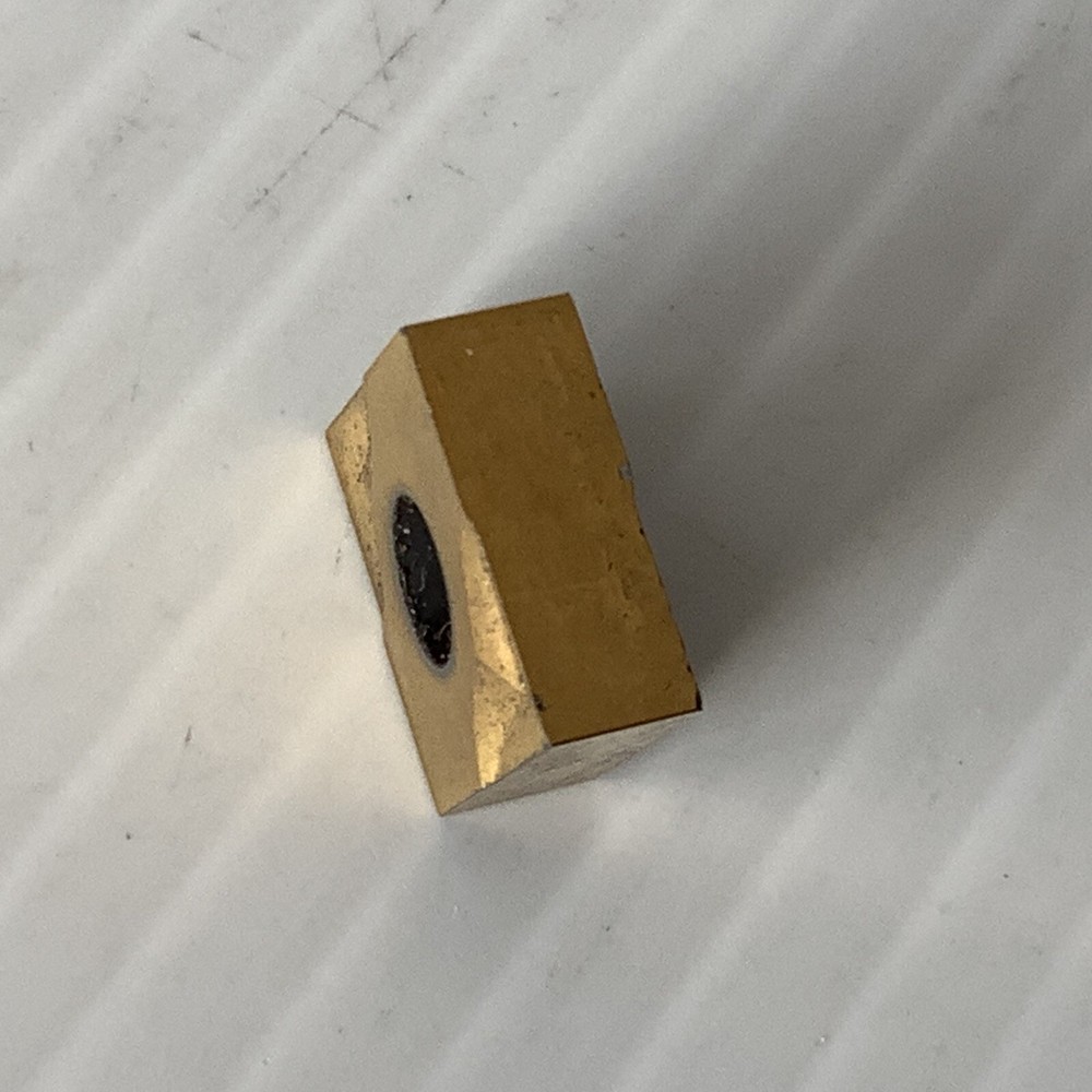 Gold Carbide Turning Insert Diamond Shape Unbranded