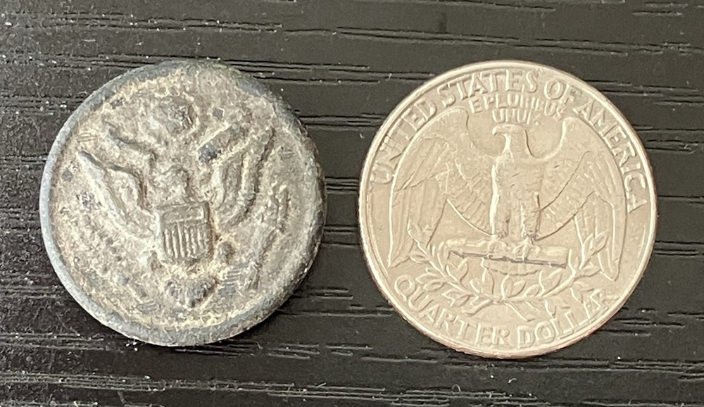 Antique WWI US Army Button