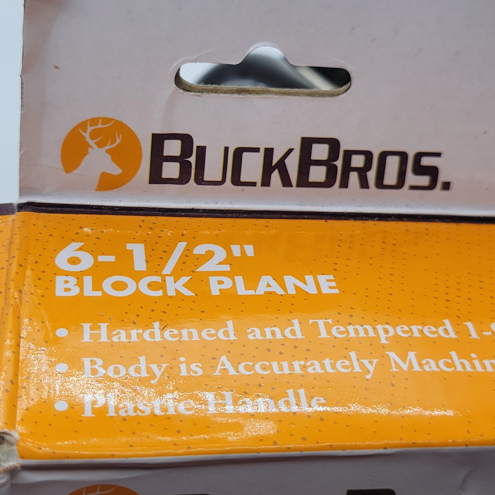 Buck Bros C2 Adjustable Block Plane 6‑1/2" Cast Iron w/ 1‑9/16" Cutter Used