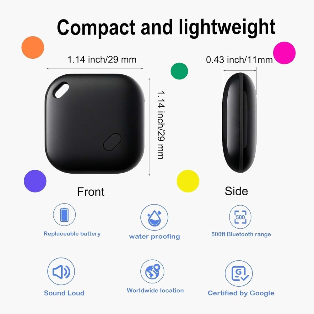 Air Tag for Android 1 Pack,Google Certified Android Tracker Tags,Smart Tags for