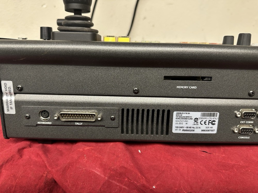 Barco ScreenPro II Controller Screen Pro Seamless Video Switcher Tested