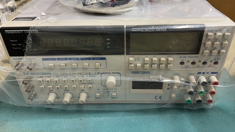 UNI UNIVERSAL SYSTEM US-9170A FREQUENCY COUNTER / DIGITAL MULTIMETER / GENERATOR