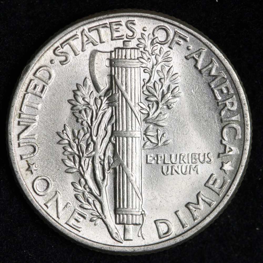 1944 Mercury Silver Dime GEM BU *UNCIRCULATED* MS E235 ADH