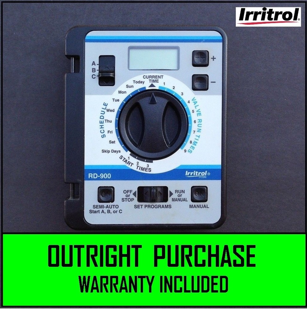 🔥🔥🔥 Irritrol Rain Dial RD900 RD-900 RainDial - REPLACEMENT MODULE
