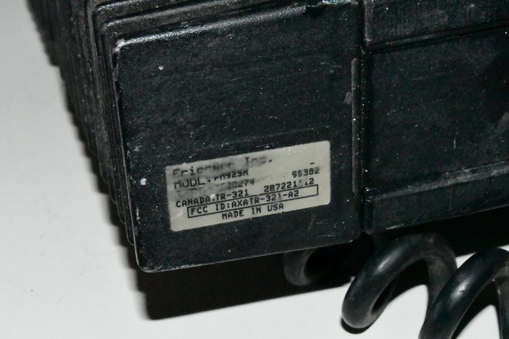 GE MDR PM92SN RADIO WITH MICROPHONE NEEDS PROGRAMMING RARE W4C2