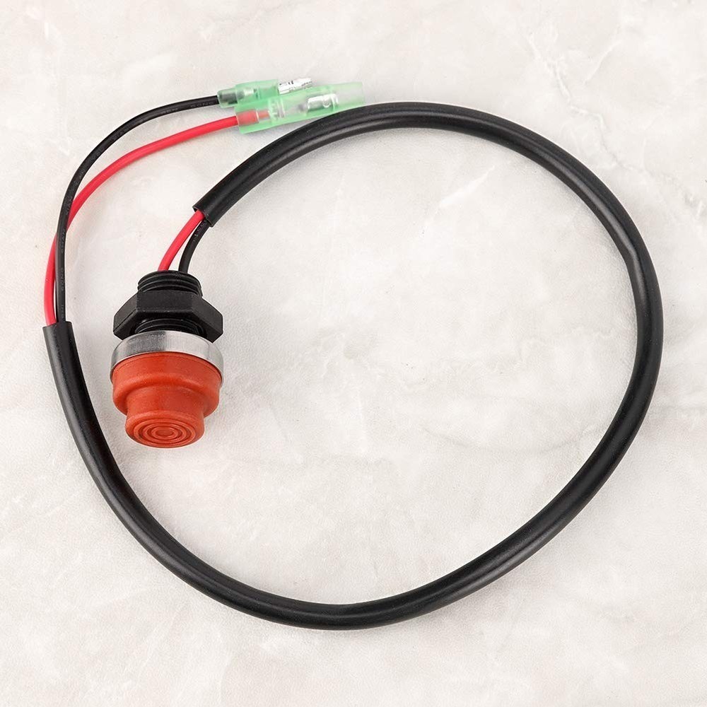 For 1989 Evinrude Johnson Outboard Start Button Boat Button Switch, Start Stop S