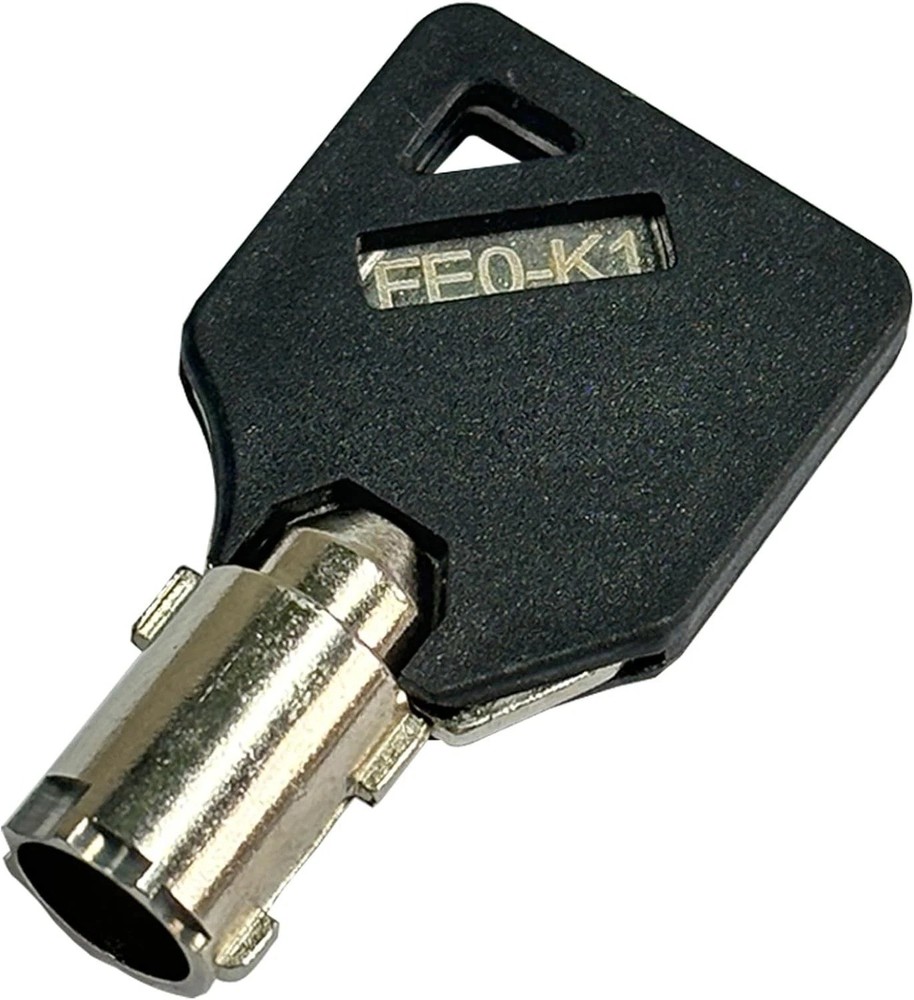 2 Pack FEO-K1 Elevator Keys Fire Service Key Recall Reset, 2 Silver