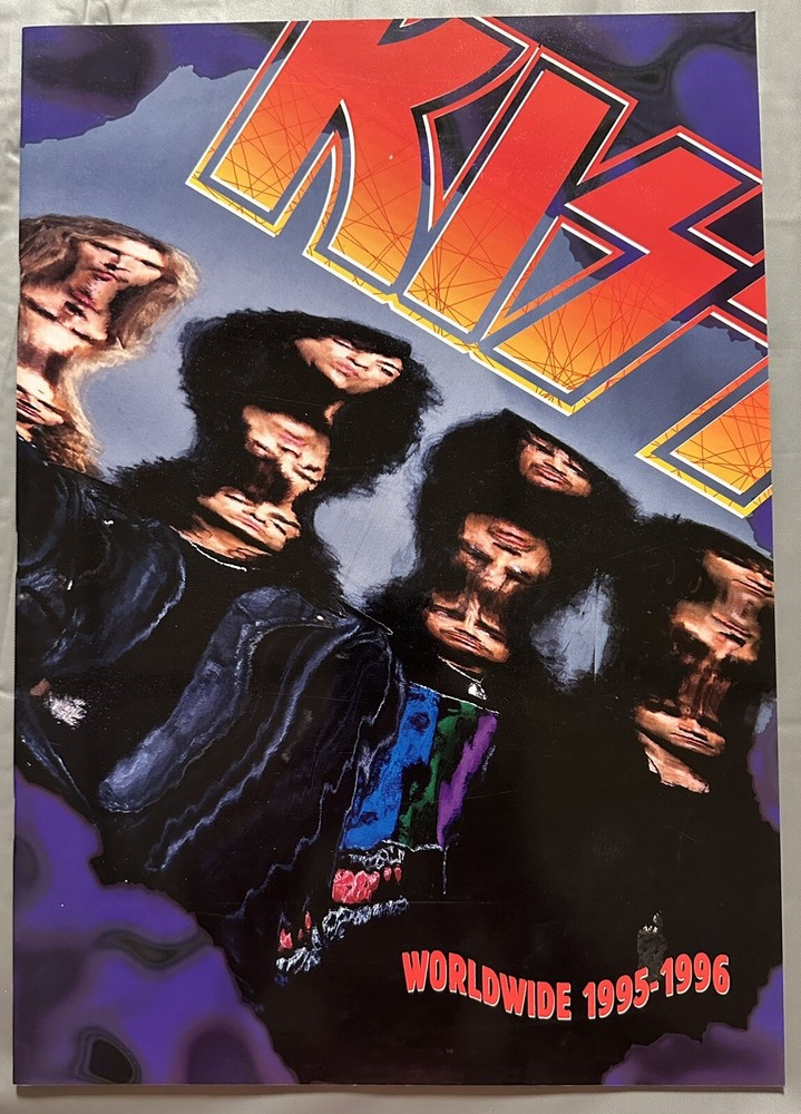 KISS TOUR BOOK REVENGE TOUR 1995 Concert Tour Program JAPAN VERSION