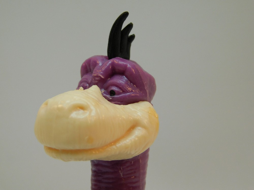 Flintsones Dino Vintage Plastic Candy Container (empty)