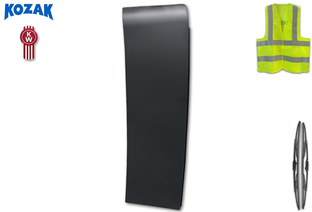 Cab PLASTIC Upper Fairing Panel Left Compatible with Kenworth T680 2013-2021