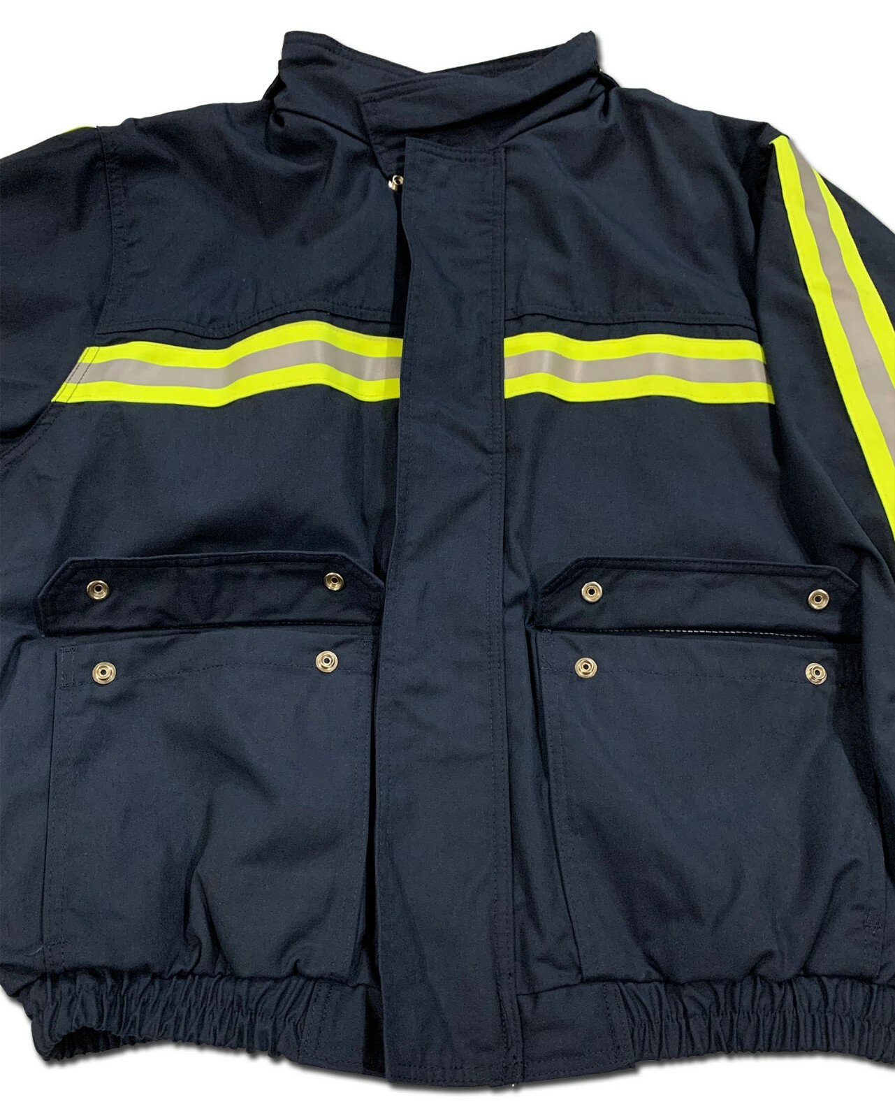 Red Kap Bomber Jacket Hi Vis Heavyweight Reflective Enhanced Vis Work Uniform